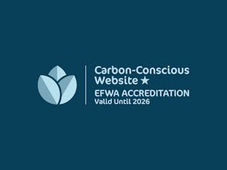 The Eco-friendly Web Alliance accreditation logo