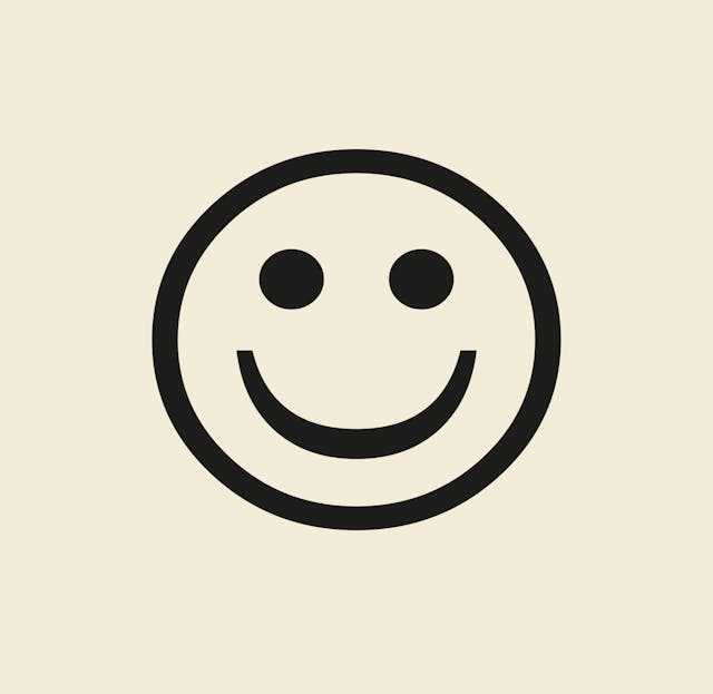 An icon from Base 51 guidelines - A smiley face