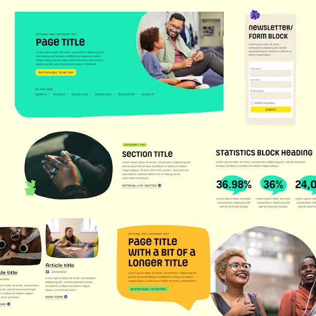 Papyrus website components